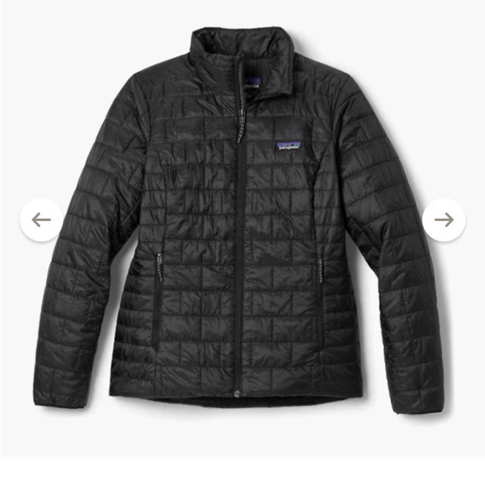 Patagonia Women’s Black Quilted Puffer Jacket
